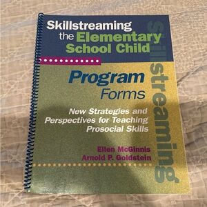 Skillstreaming- Program Forms Book